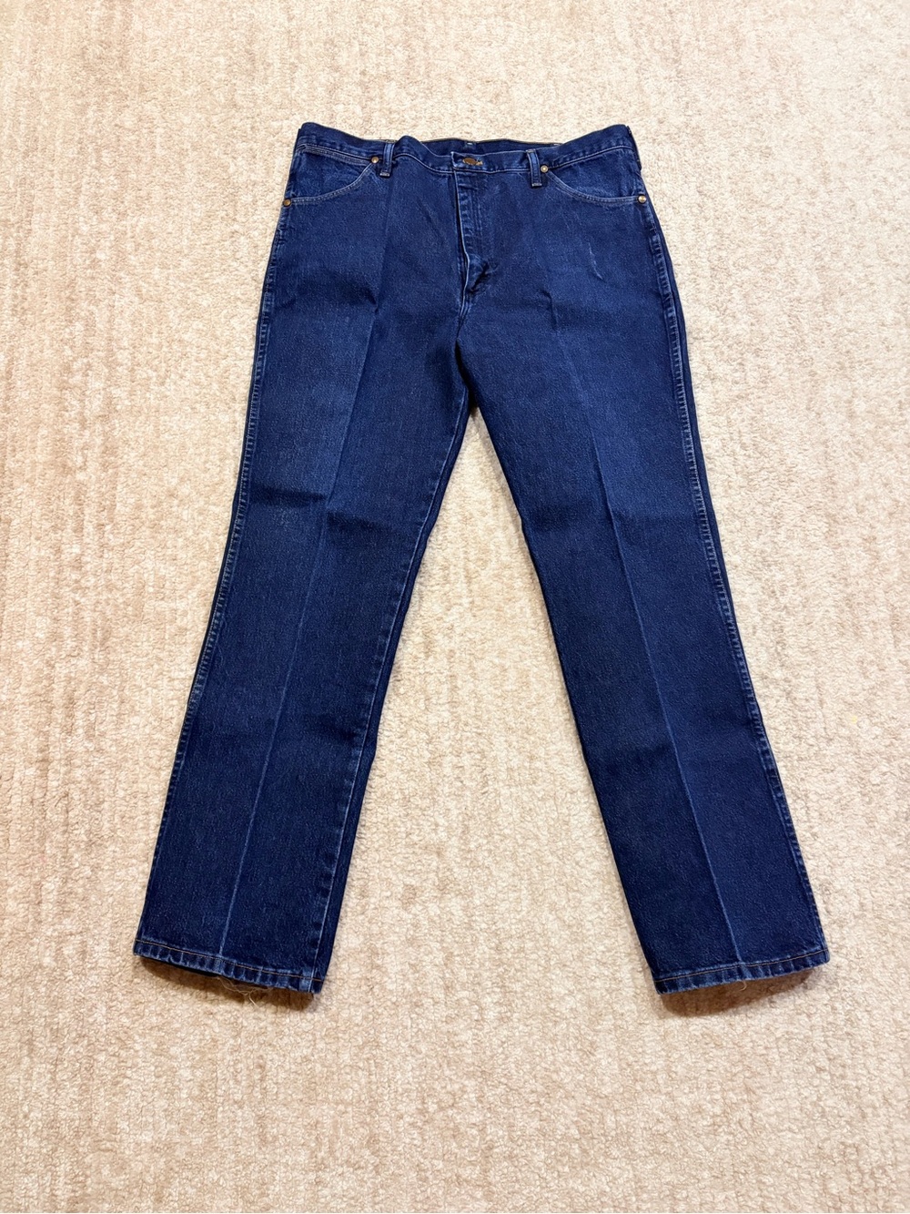 Vintage 90s Wrangler Jeans Mens 936D3D Blue Denim Straight Leg